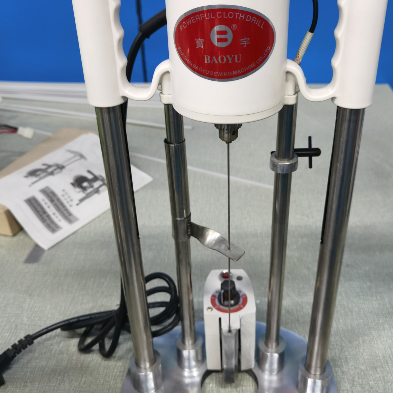 宝宇电加热电钻钻布机