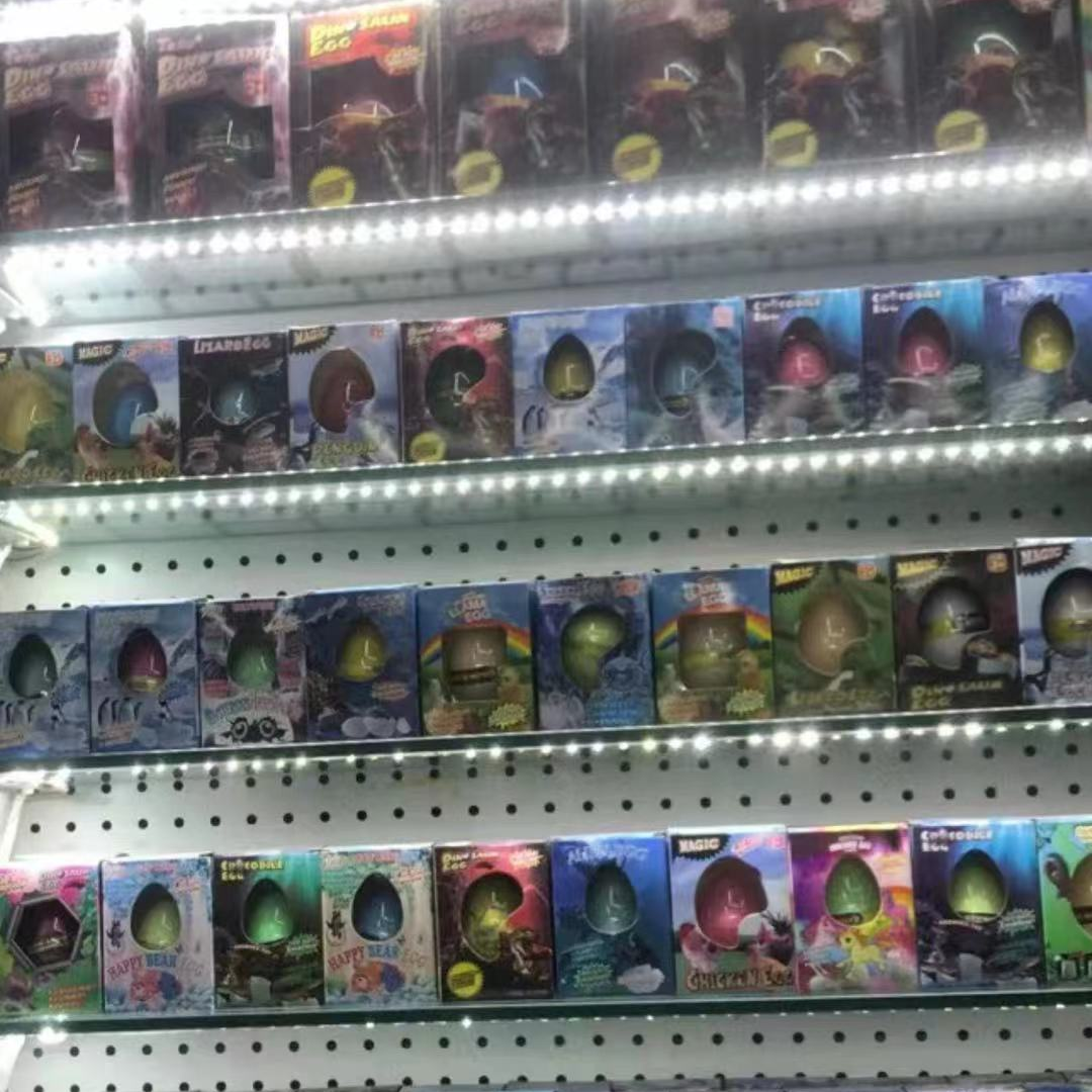 大裂纹蛋泡在水里会变大好玩好看的企鹅蛋