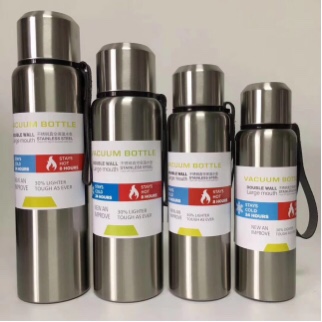 Hot sale vacuum 304 thermos cup plastic cover LH161-800ml