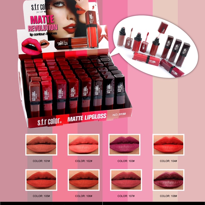 液体口红多色可选 轻吻柔雾不沾杯定妆口红不脱妆不沾口罩显白口红