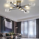2021年新款客厅大灯轻奢北欧LED吸顶灯简约现代大气家用卧室灯具