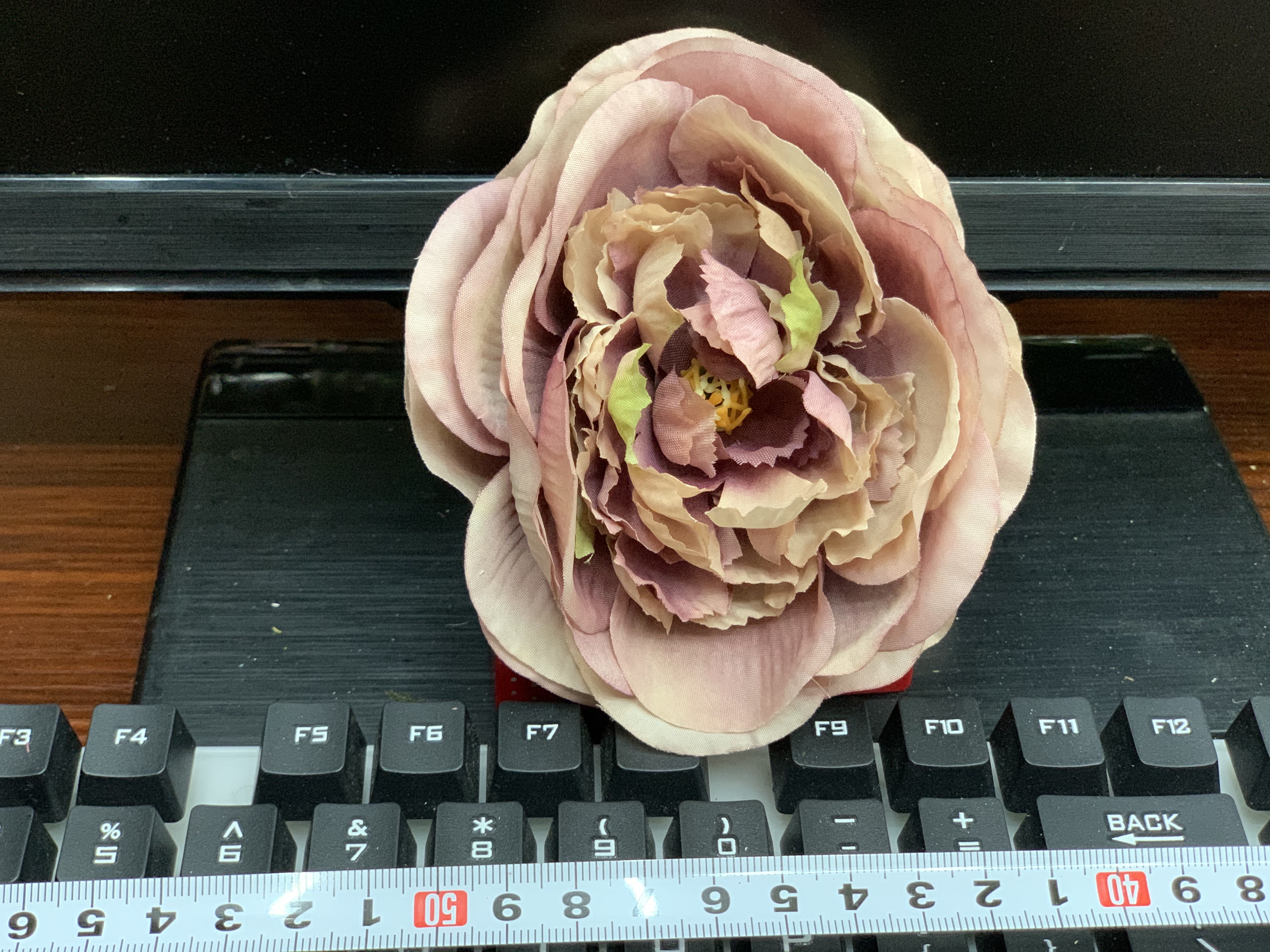 Artificial flowers, artificial plants, horticultural flower accessories, photo props, flower heads 129 details Picture