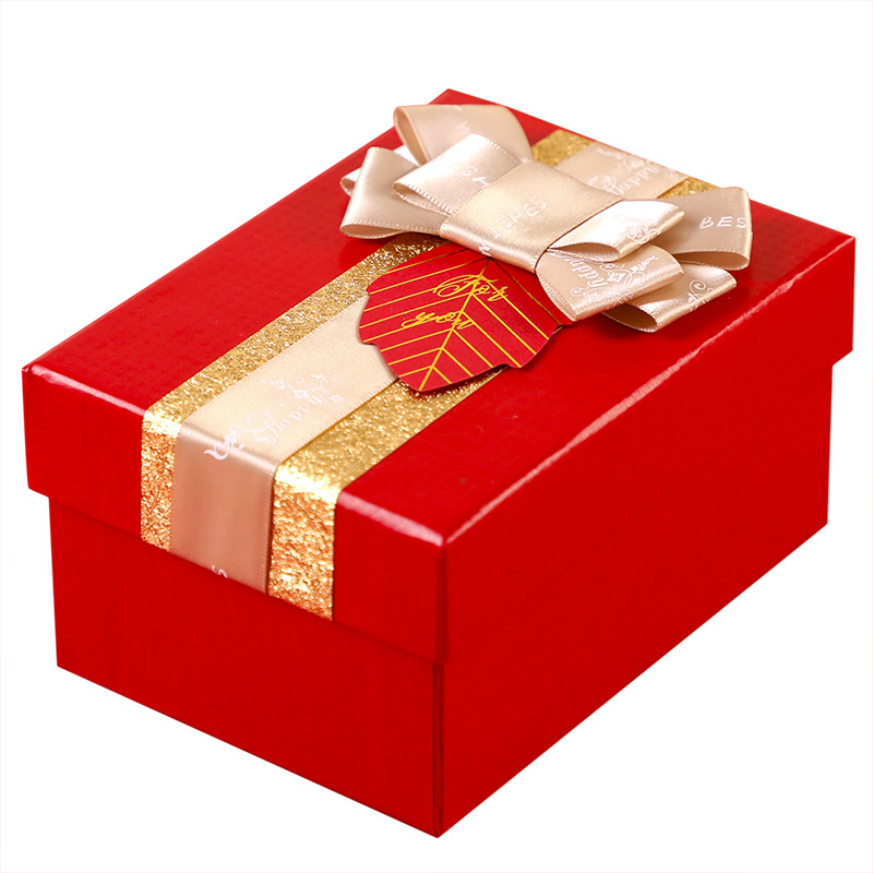 礼物收纳盒方形盒创意天地盖礼盒化妆品包装盒情侣送详情图1
