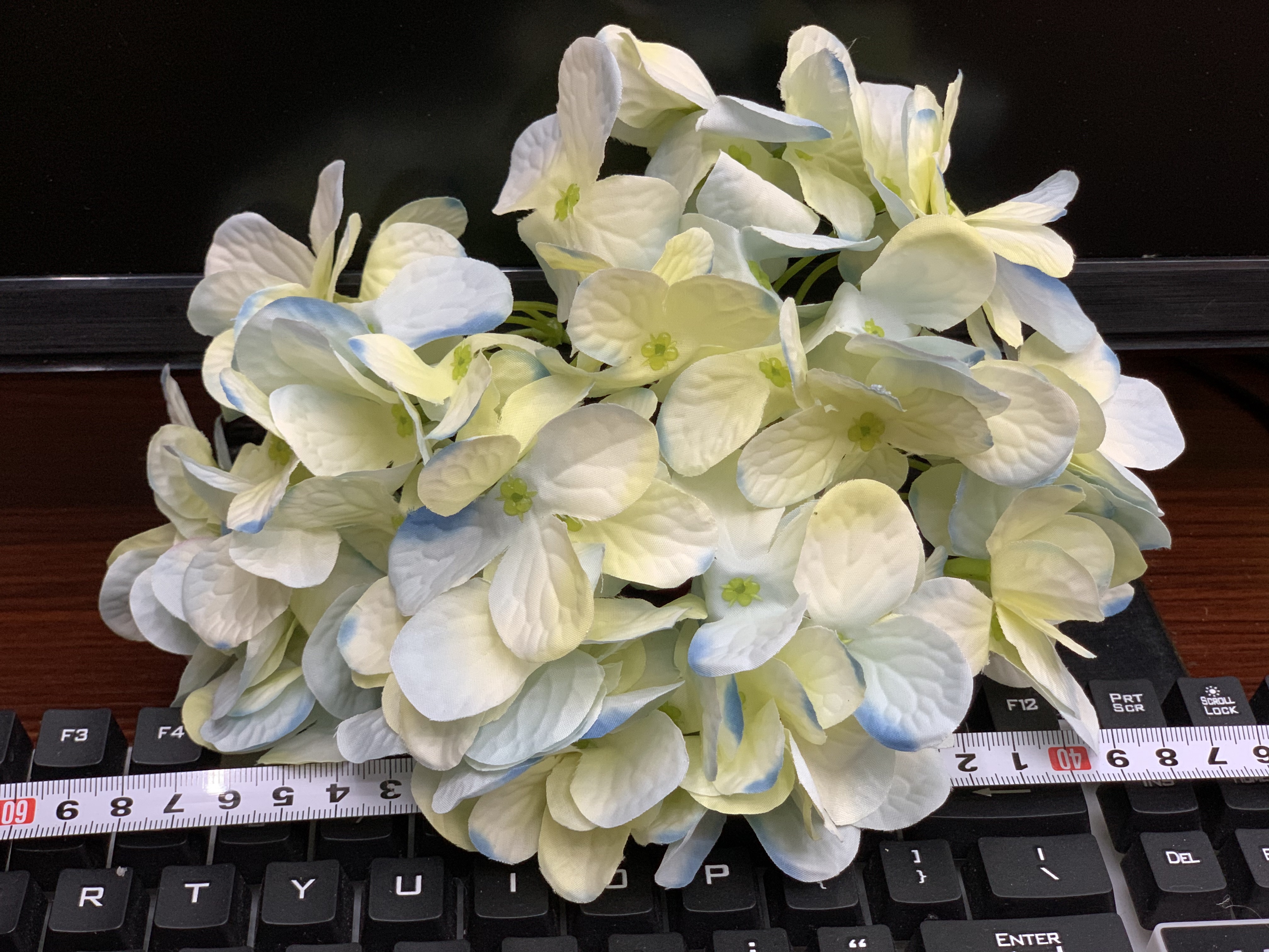 Artificial flowers, artificial plants, horticultural flower accessories, photo props, flower heads 139 details Picture