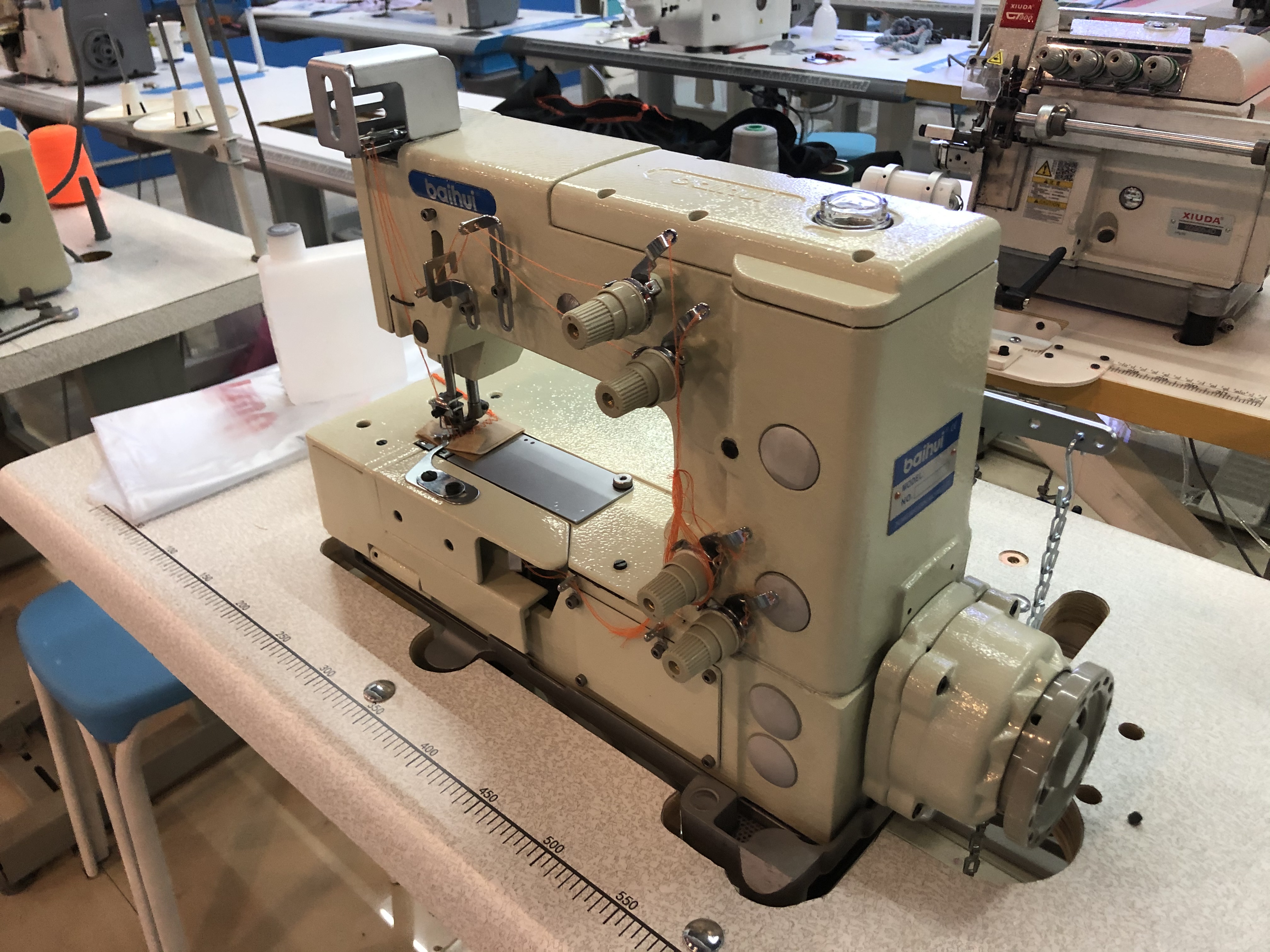 Baihui direct drive curved tooth machine Specification image