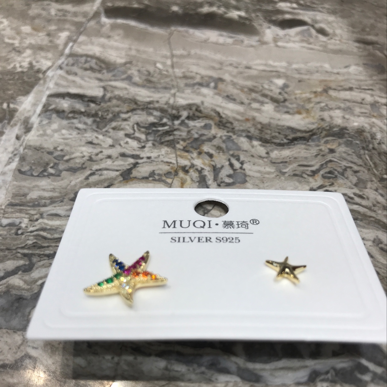 Colored diamond ➕ five-pointed star Item Picture