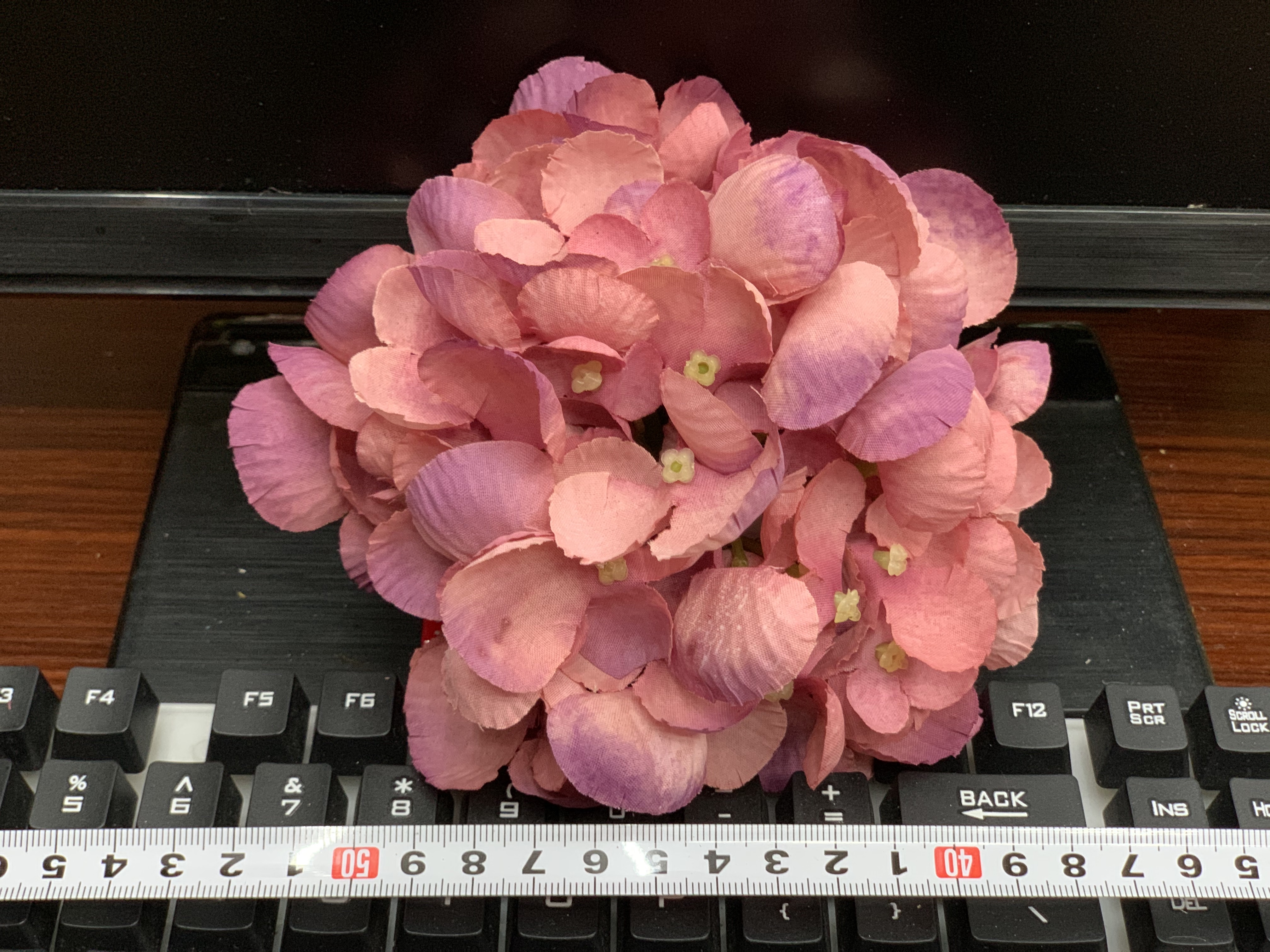 Artificial flowers, artificial plants, garden flower accessories, photo props, flower heads 137 detail image 1