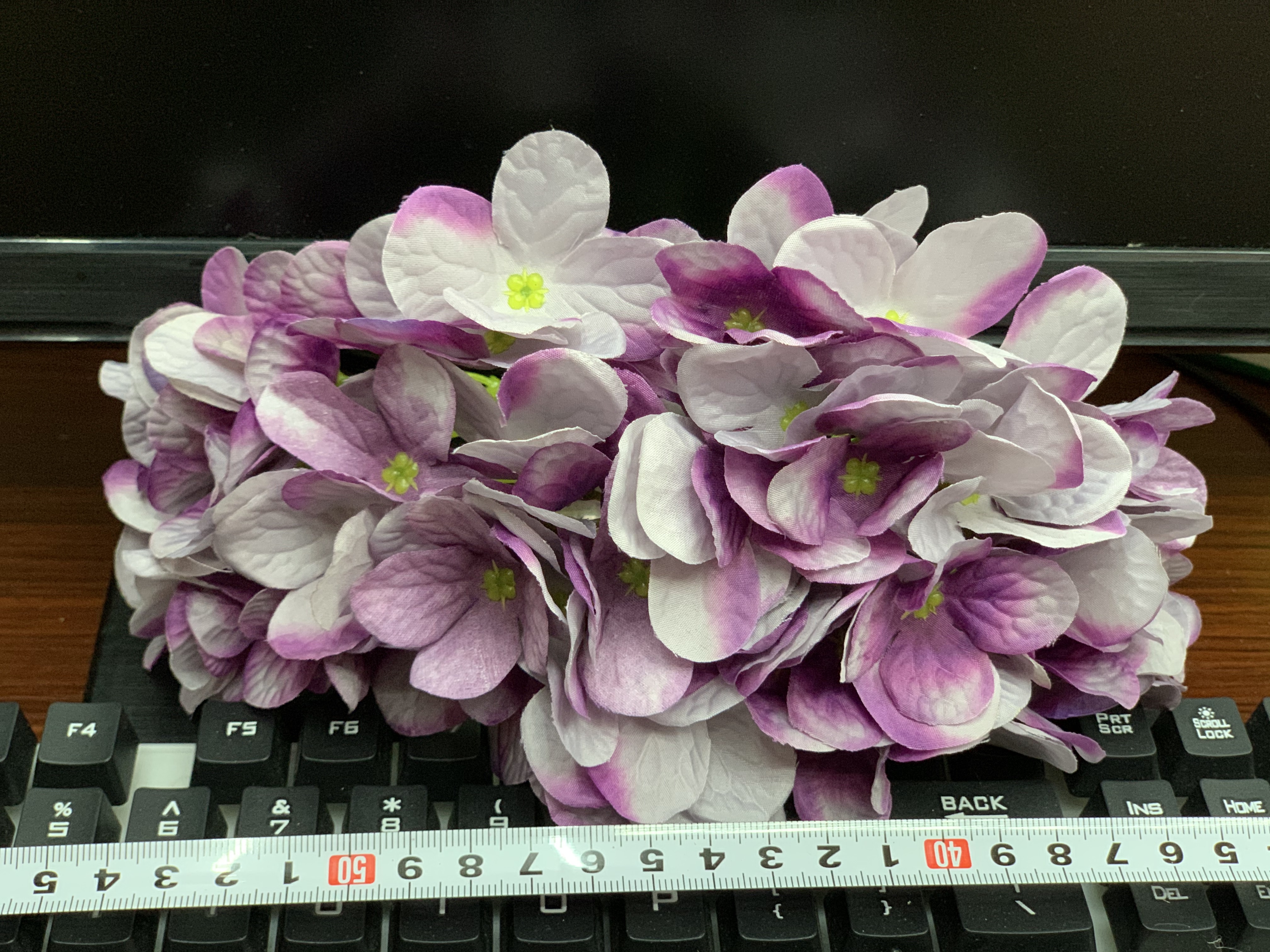 Artificial flowers, artificial plants, horticultural flower accessories, photo props, flower heads 129 Specification image