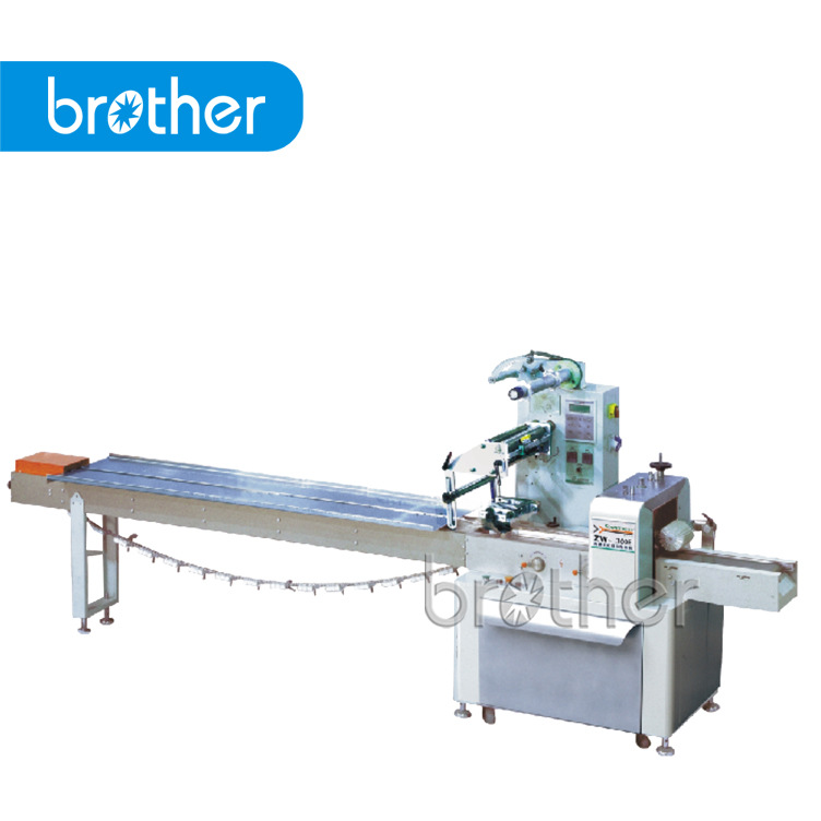Pillow packaging machine details Picture