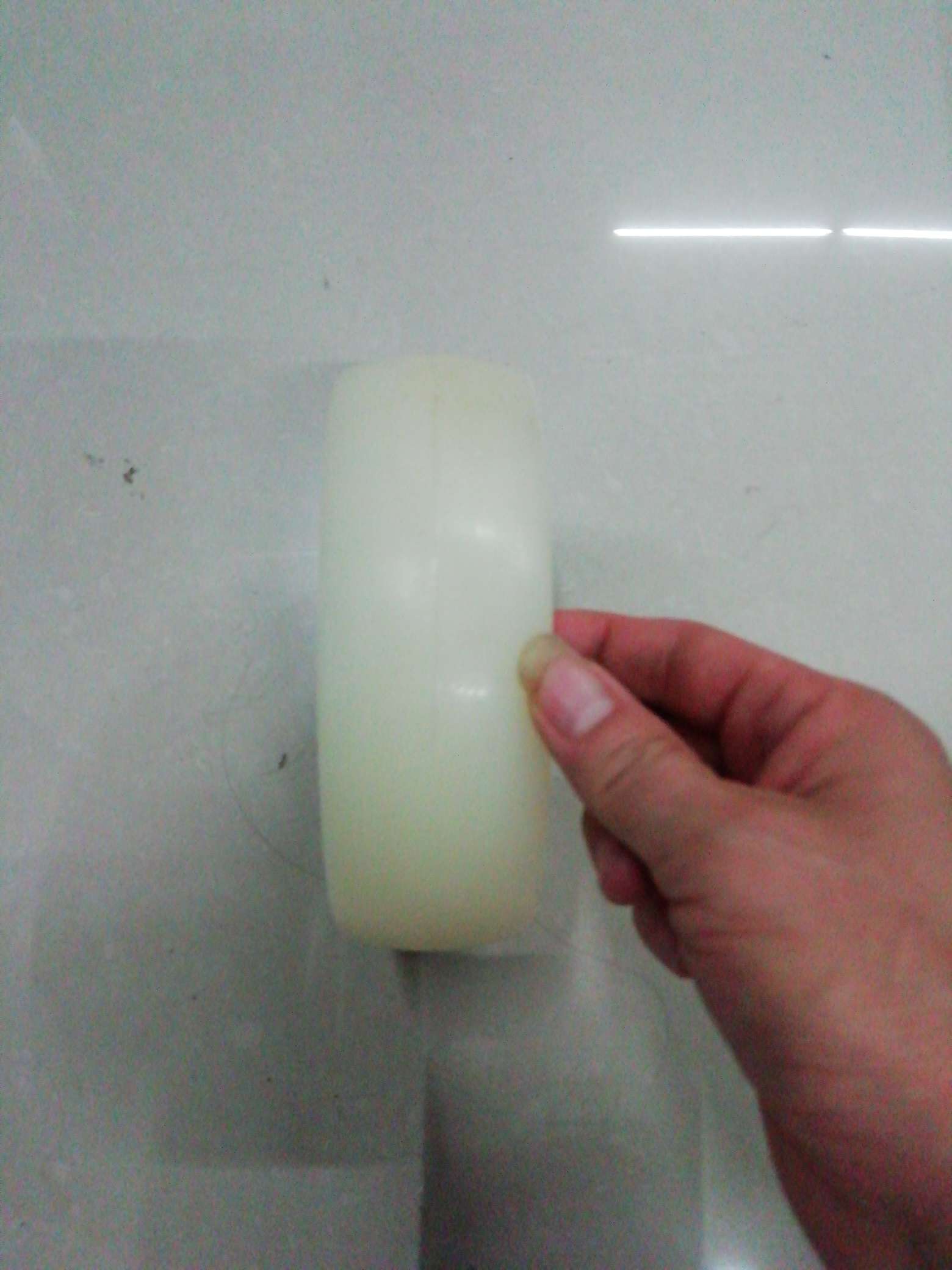 6-inch Jiale white nylon wheel plates detail image 2
