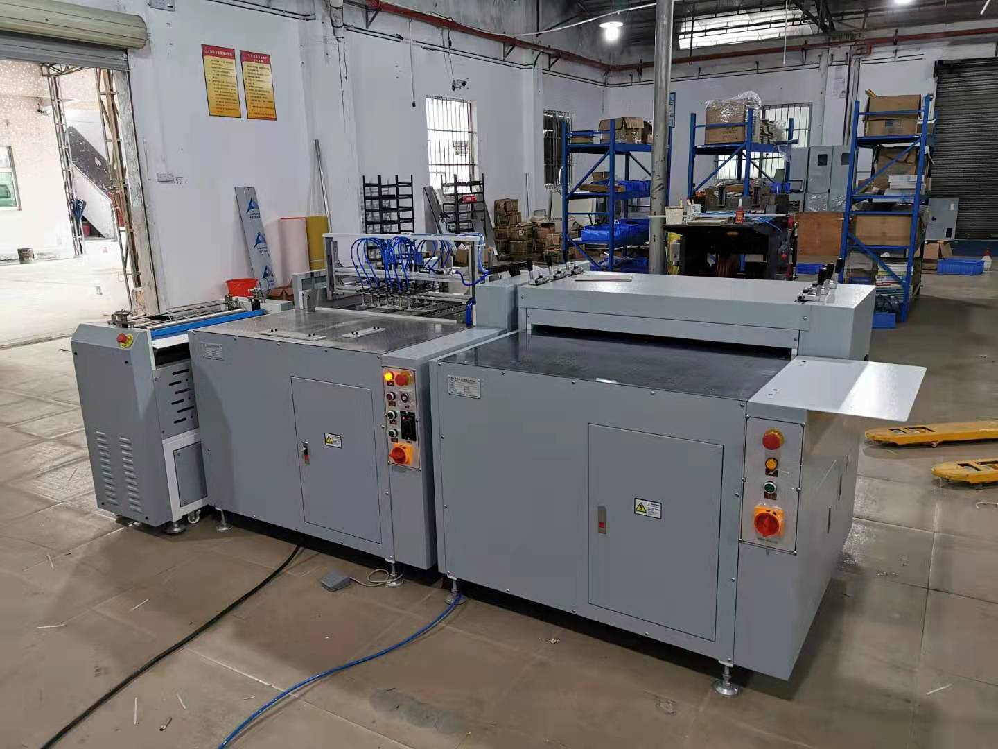 800S semi-automatic leather shell machine four-edge machine (deposit) Established a physical store of printing machinery with good quality and favorable prices Application Scenario