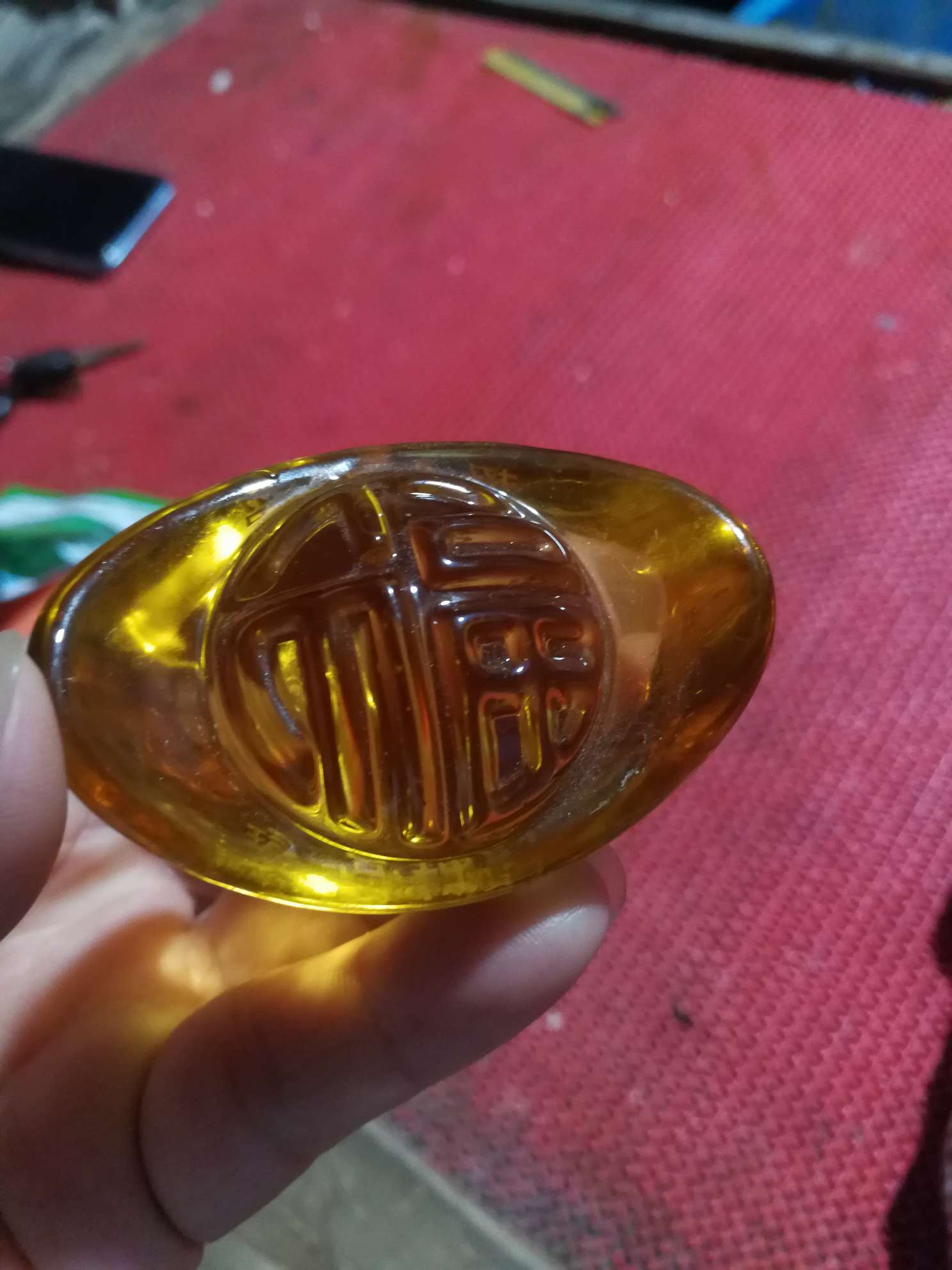 水晶元宝摆件详情图4