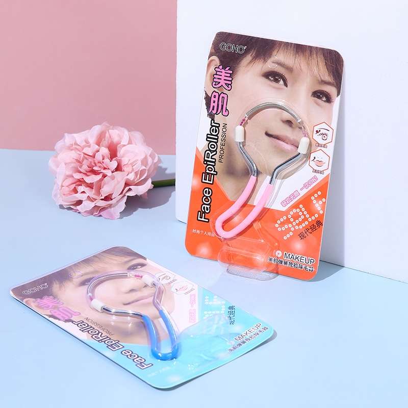 B-2 Facial Hair Remover Fine Hair, fetal hair, spring-type facial hair pulling and removal device, hair remover, face twisting device, face pulling device details Picture