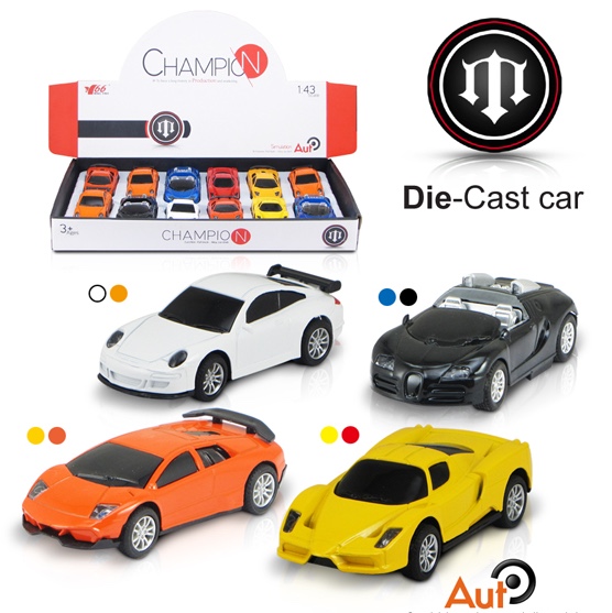 Cross-border new 1:43 simulation alloy rebound car