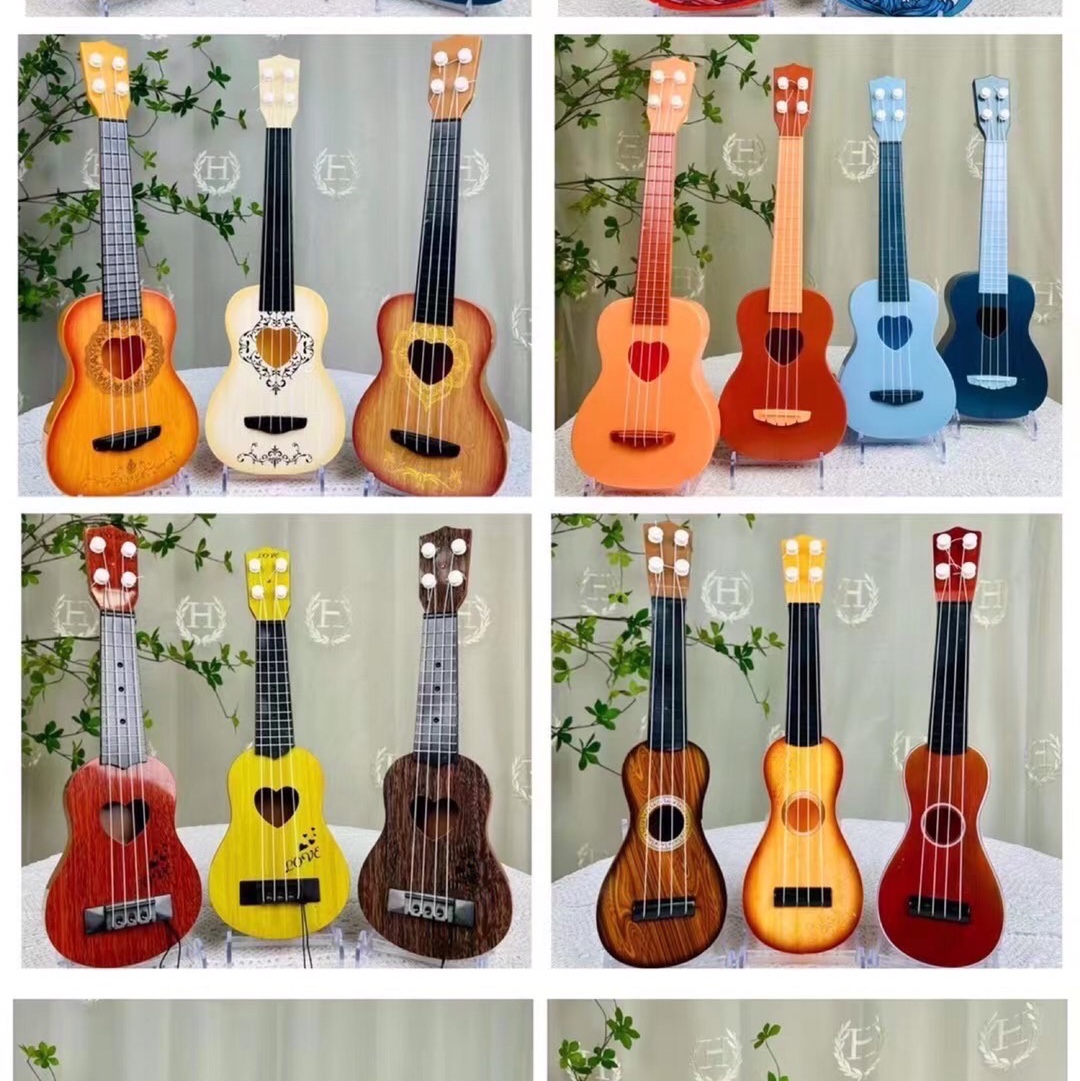 8826 Guitar Toy Guitar Style Novel Color Plastic Linxin Toy 1