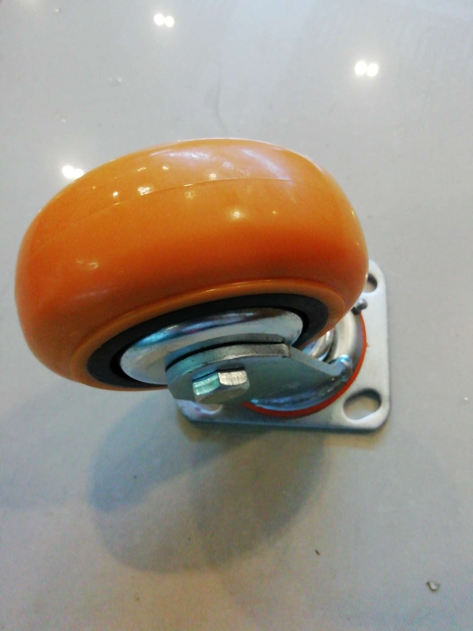 5-inch heavy-duty yellow PU Universal Consort Specification image