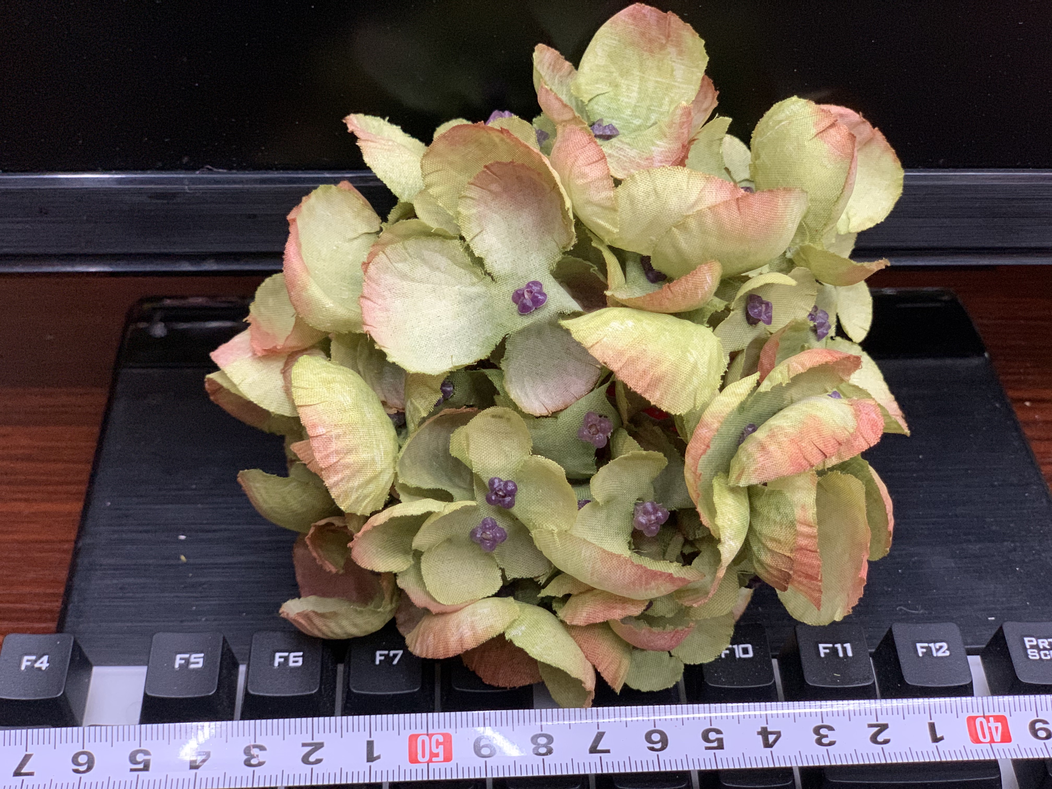 Artificial flowers, artificial plants, horticultural flower accessories, photo props, flower heads 132 details Picture