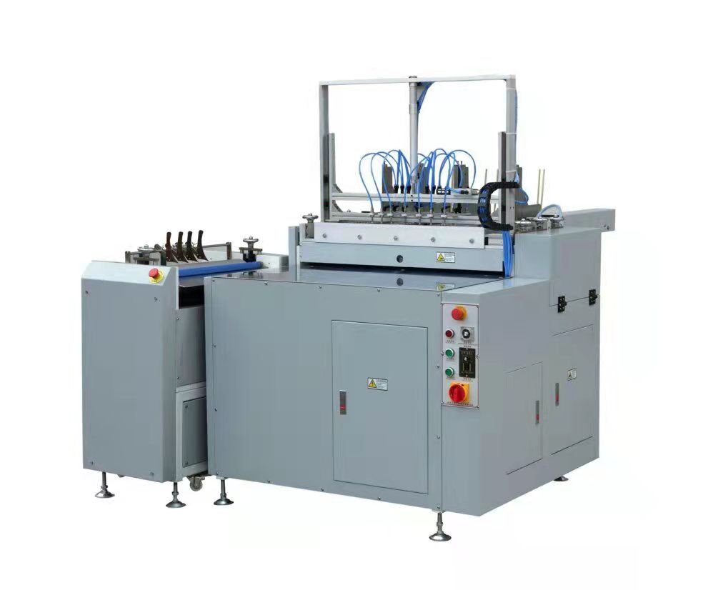 800 Semi-automatic leather shell machine, four-edge wrapping machine (deposit). Establish a physical store of printing machinery with good quality and favorable prices detail image 1