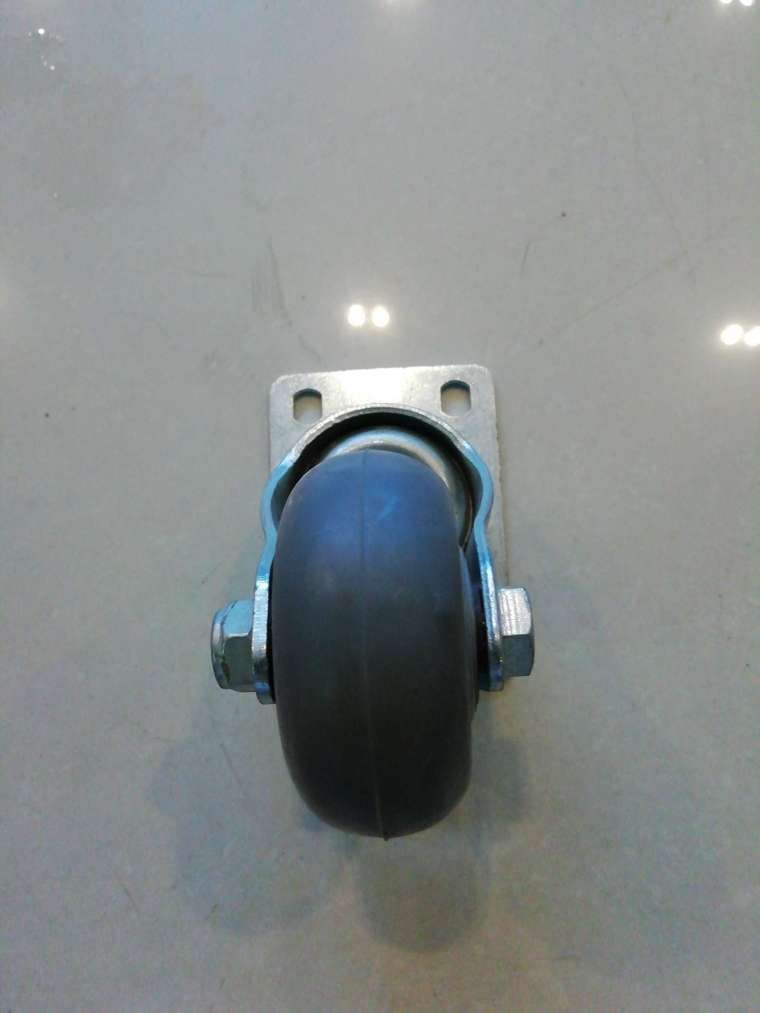 3-inch Jiale medium-sized elastic rubber casters Specification image