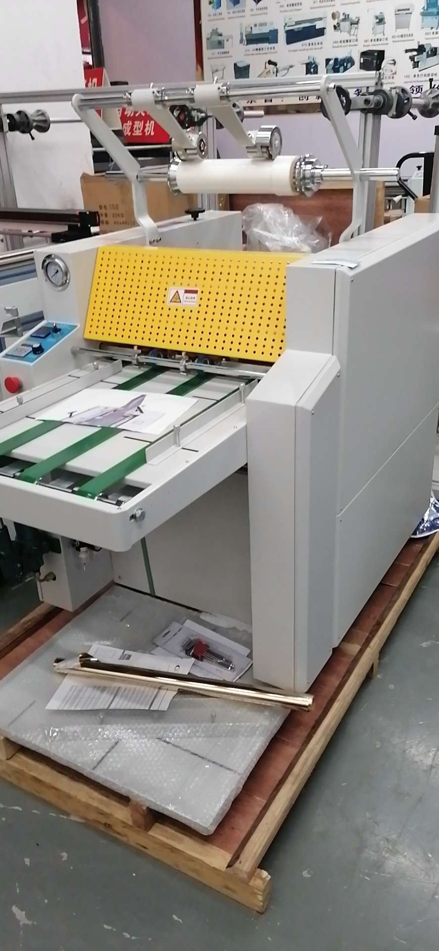 520 720 920预涂腹覆膜机复膜机 自动拉断自动挡纸（定金）创立印刷机械实体老店质量好价格优详情2