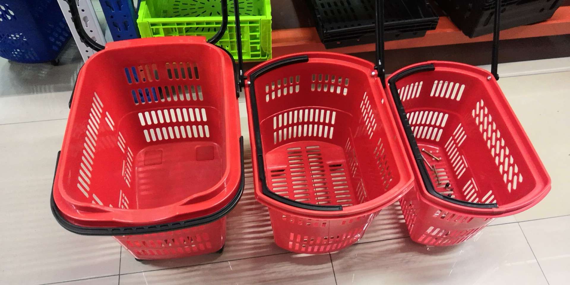 家用购物袋、篮实物图