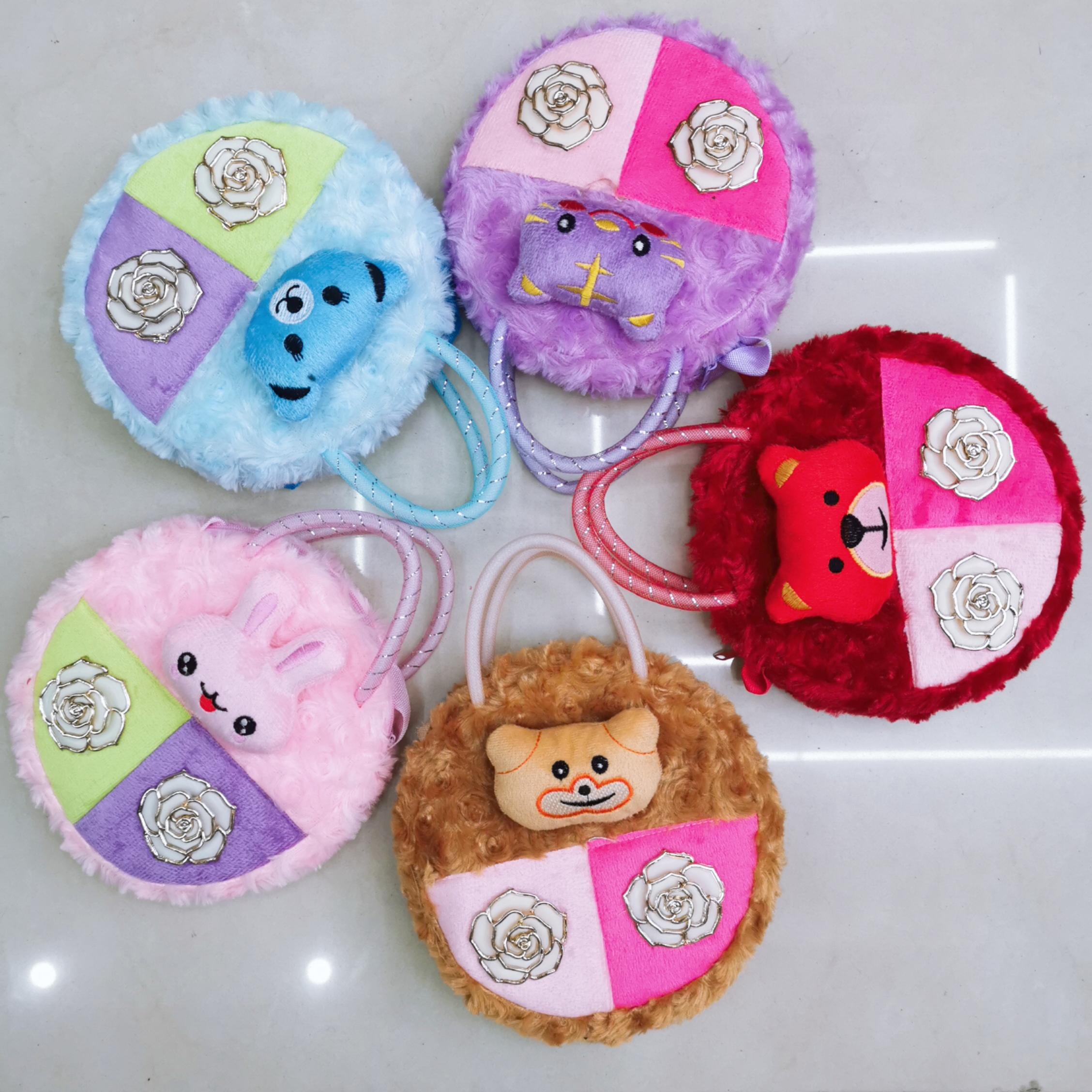 New plush cute coin purse Carrying children's small bag crossbody bag coin storage bag thumbnail