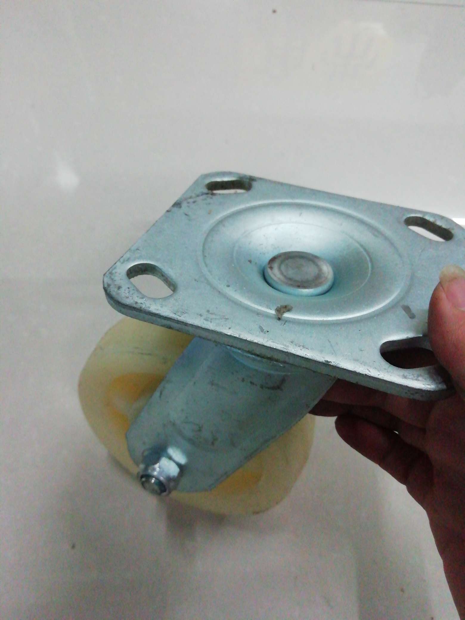 Jiale 5-inch heavy-duty white nylon casters Item Picture