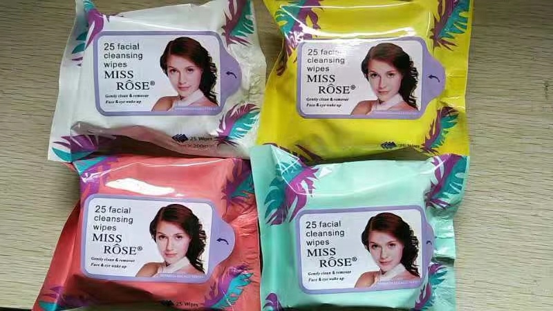 化妆湿巾，卸妆湿巾，美容湿巾，25片美女湿巾详情图7
