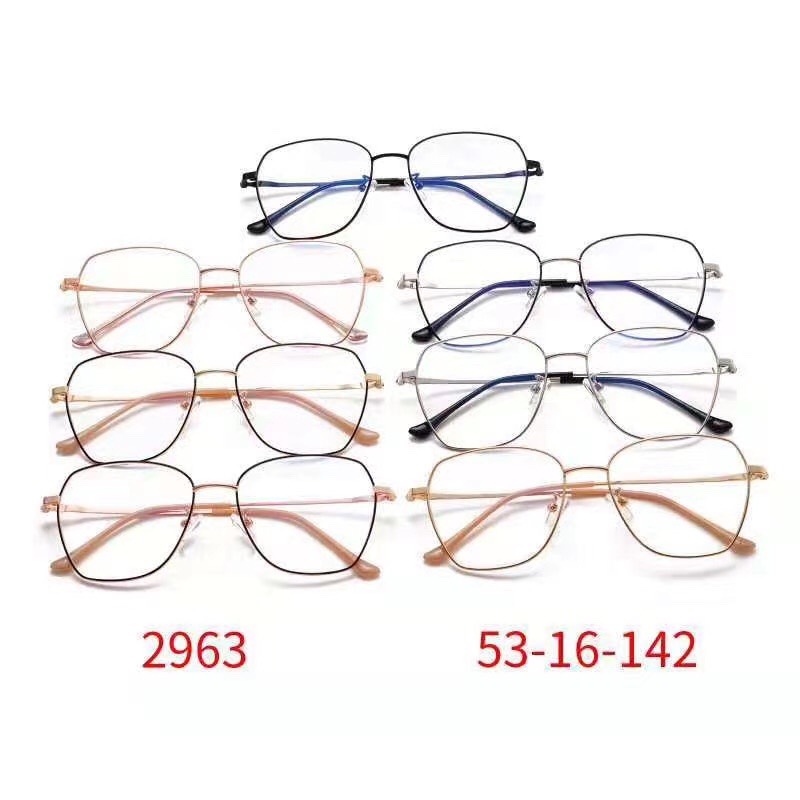 2963 复古防辐射防蓝光近视眼镜女韩版潮电脑护眼平光眼睛网红款眼镜框