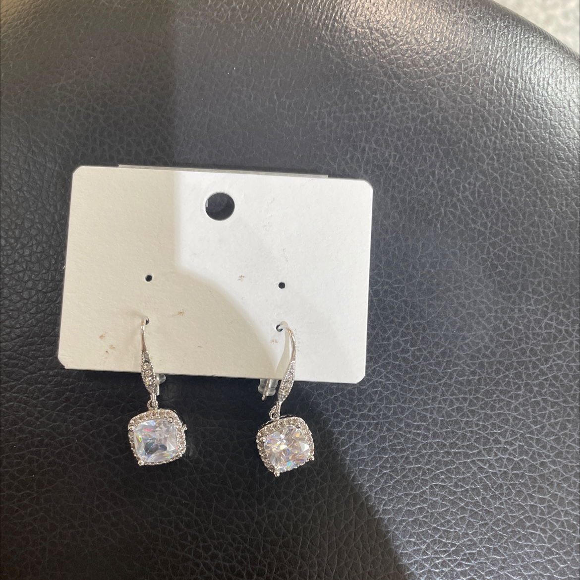 Today beauty Korean earrings fashion zircon inlaid delicate lovely girlish temperament full figure
