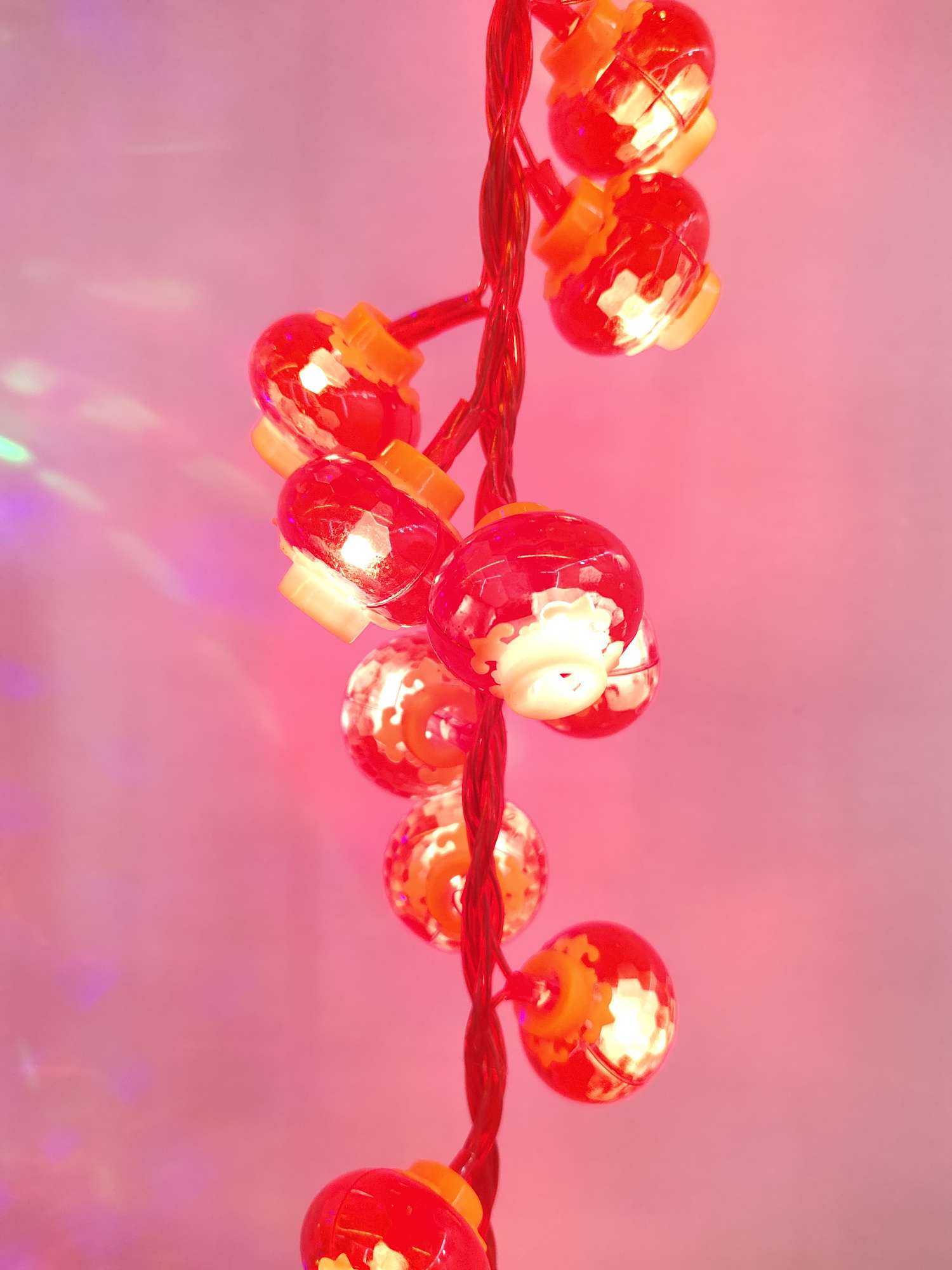 喜庆LED彩灯创意新年装饰辣椒中国结红灯笼款式802－2 插电款详情图2