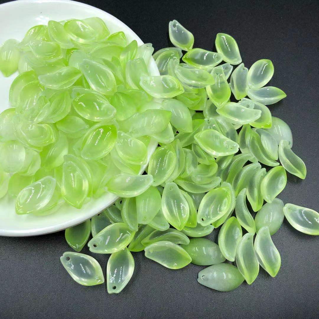Glazed Light DIY handmade materials antique hairpin headpiece Crystal loose bead step swing fringe Pendant 2589