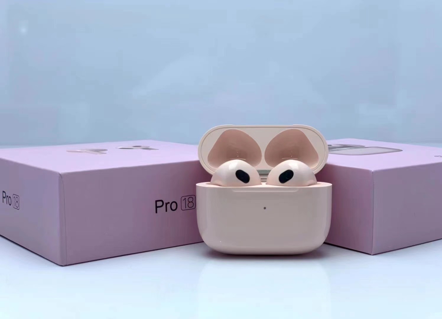 Pro18 In-ear Bluetooth headphone case: 52×41×19CM100pcs/12.6kg details Picture
