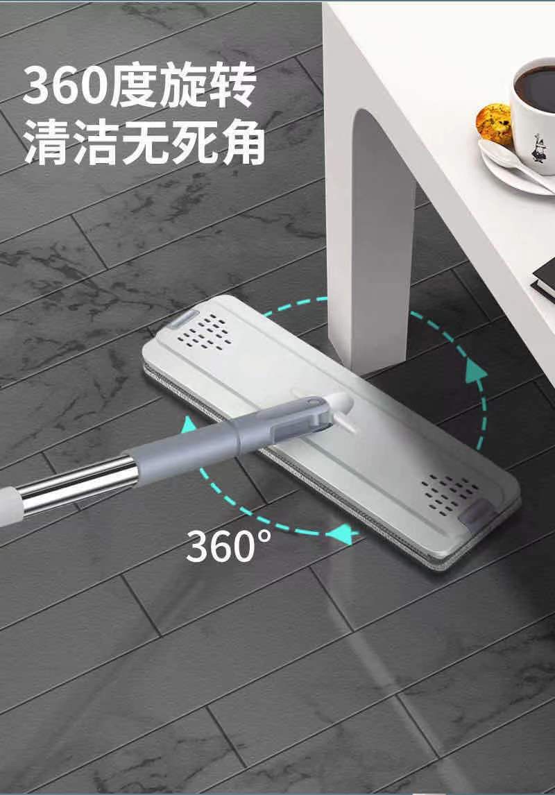 新款免手洗平板拖把刮刮乐懒人拖把详情图7