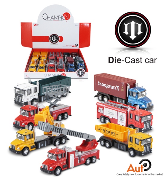 Alloy drag head fire protection engineering rebound vehicle with lights and music Specification image