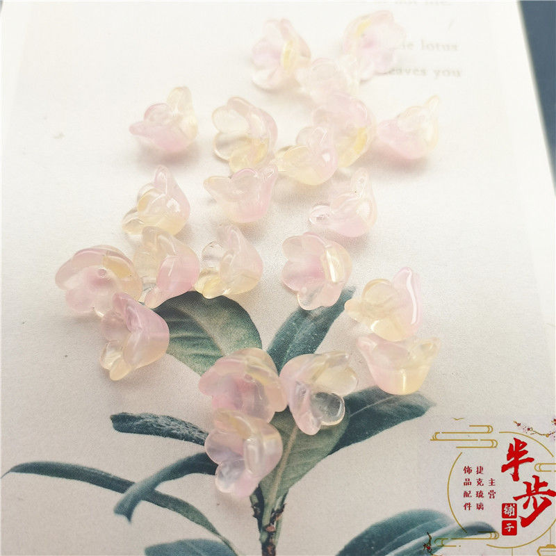 DIY Handcrafted materials of Luli Guang, ancient-style hairpins and headwear, crystal scattered beads, tassel pendants, 2608 detail image 6