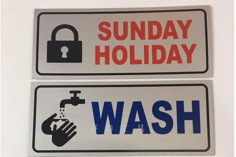 外贸男女洗手间 卫生间厕所标牌标识牌指示牌详情图5