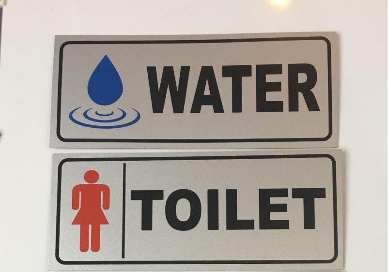 外贸男女洗手间 卫生间厕所标牌标识牌指示牌详情图3