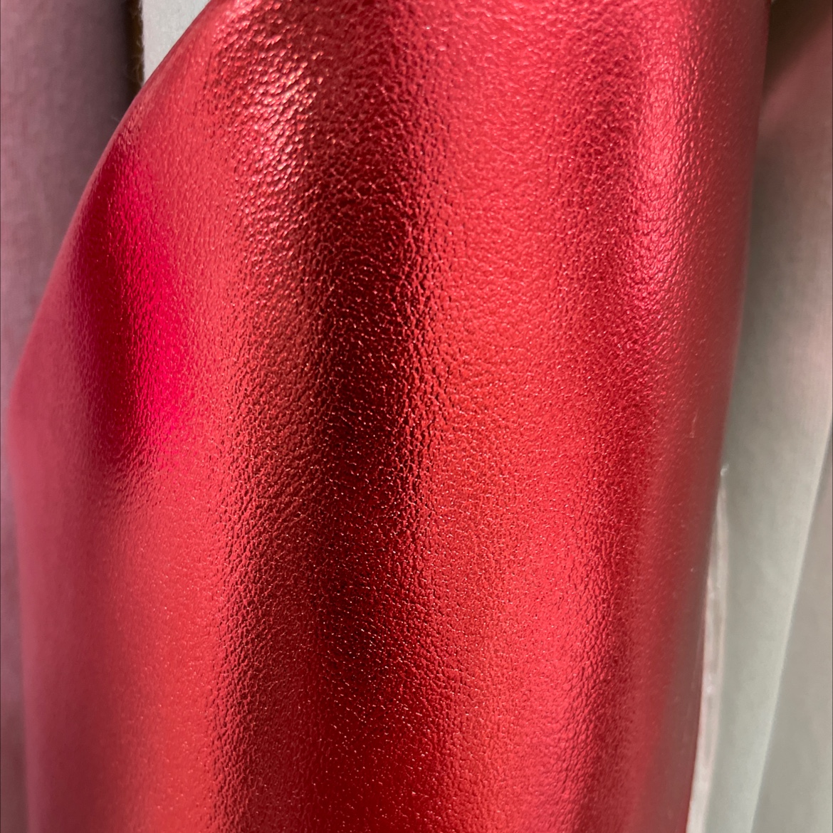 Korean Napa leather fabric, leather bags, sofas, accessories, soft furnishings, belts, films, bright red hgnp038a
