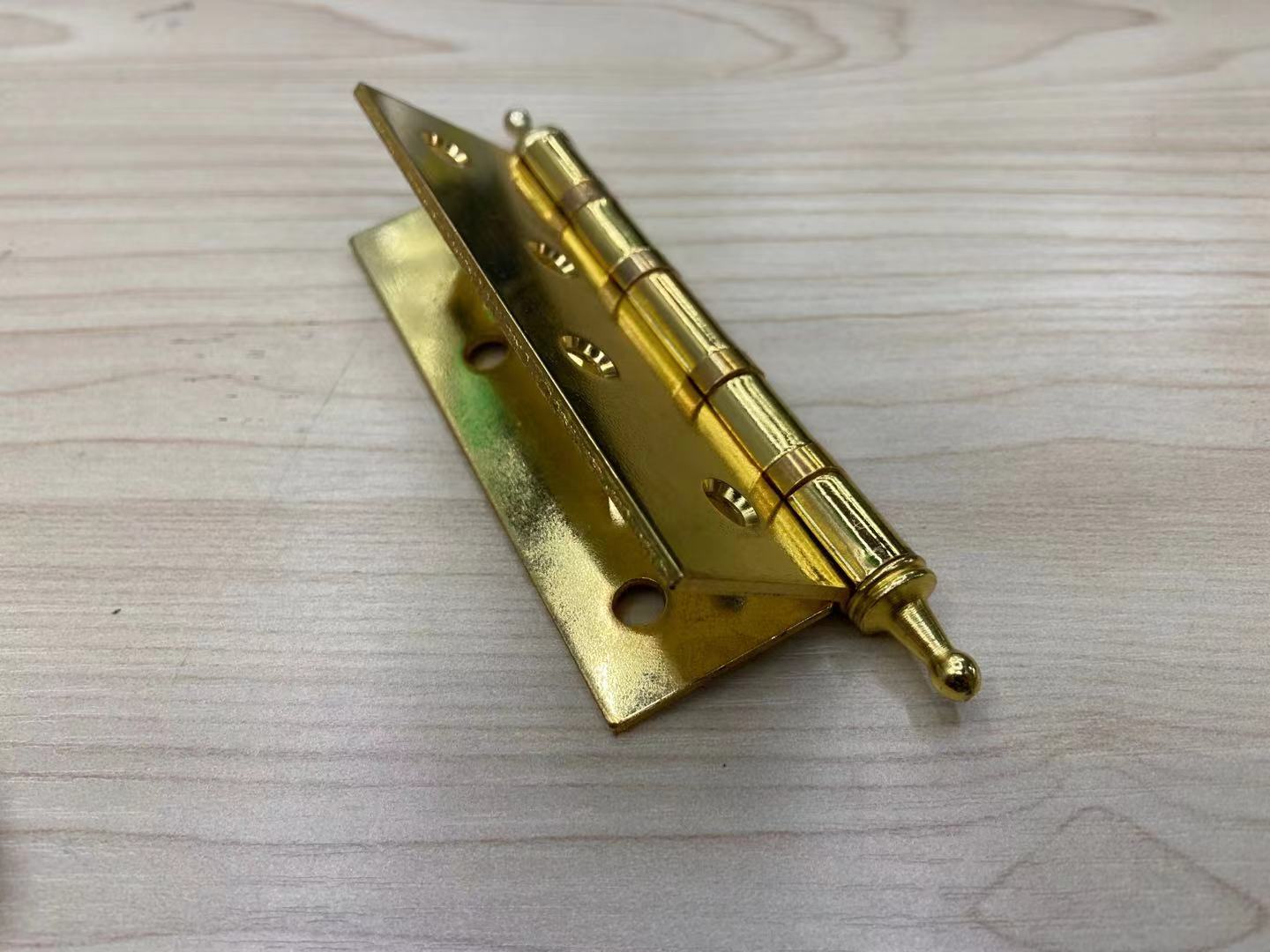 1805  5寸平开皇冠头合页 5*3*3mm*4BB 亮铬产品图