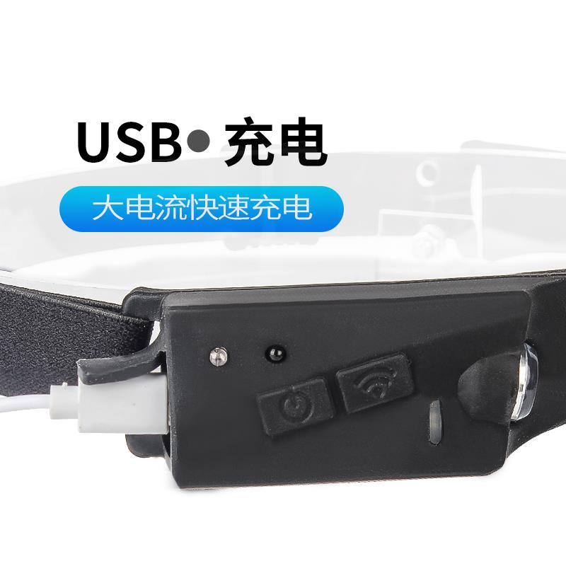 Night running charging headlamp with high and low beam sensor Specification image