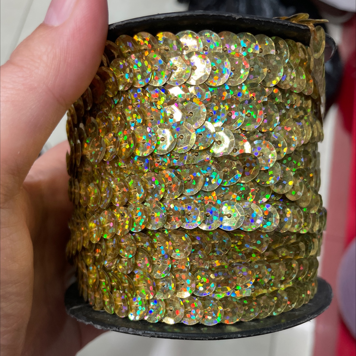 8Cm Wire Matte Gold