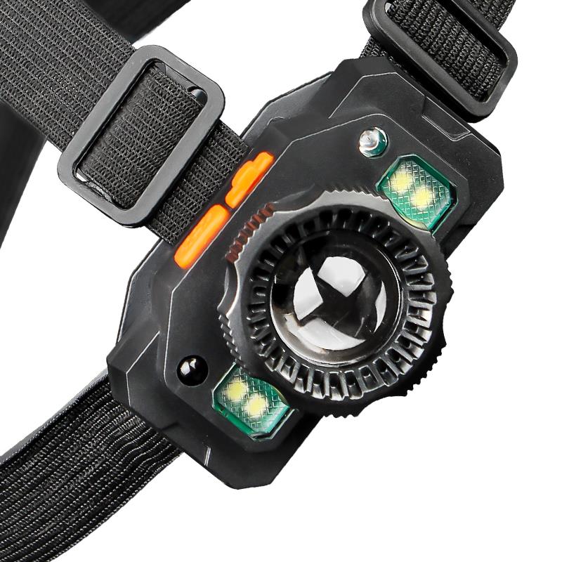 Charging sensor headlamp