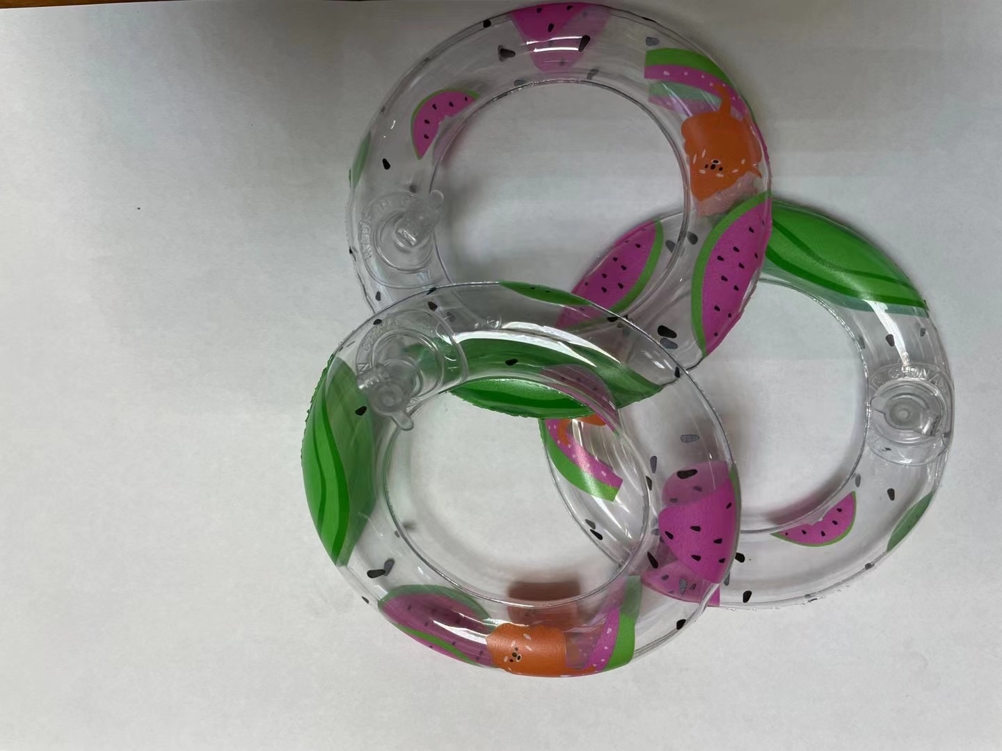 Internet Celebrity Ice Cream Ring Inflatable Toy Cup Swimming Ring Item Picture