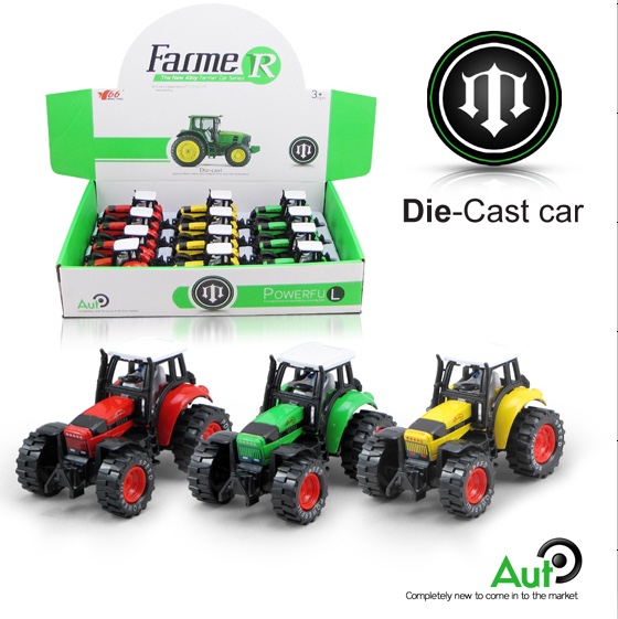 合金滑行农夫车（带电，音乐，灯光）L1131