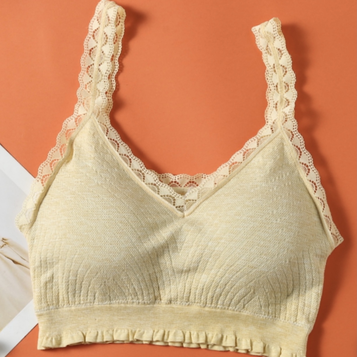 New Bra Women's Fashion No Underwire Anti-Sag Women's Soft Breathable Bra 2725247