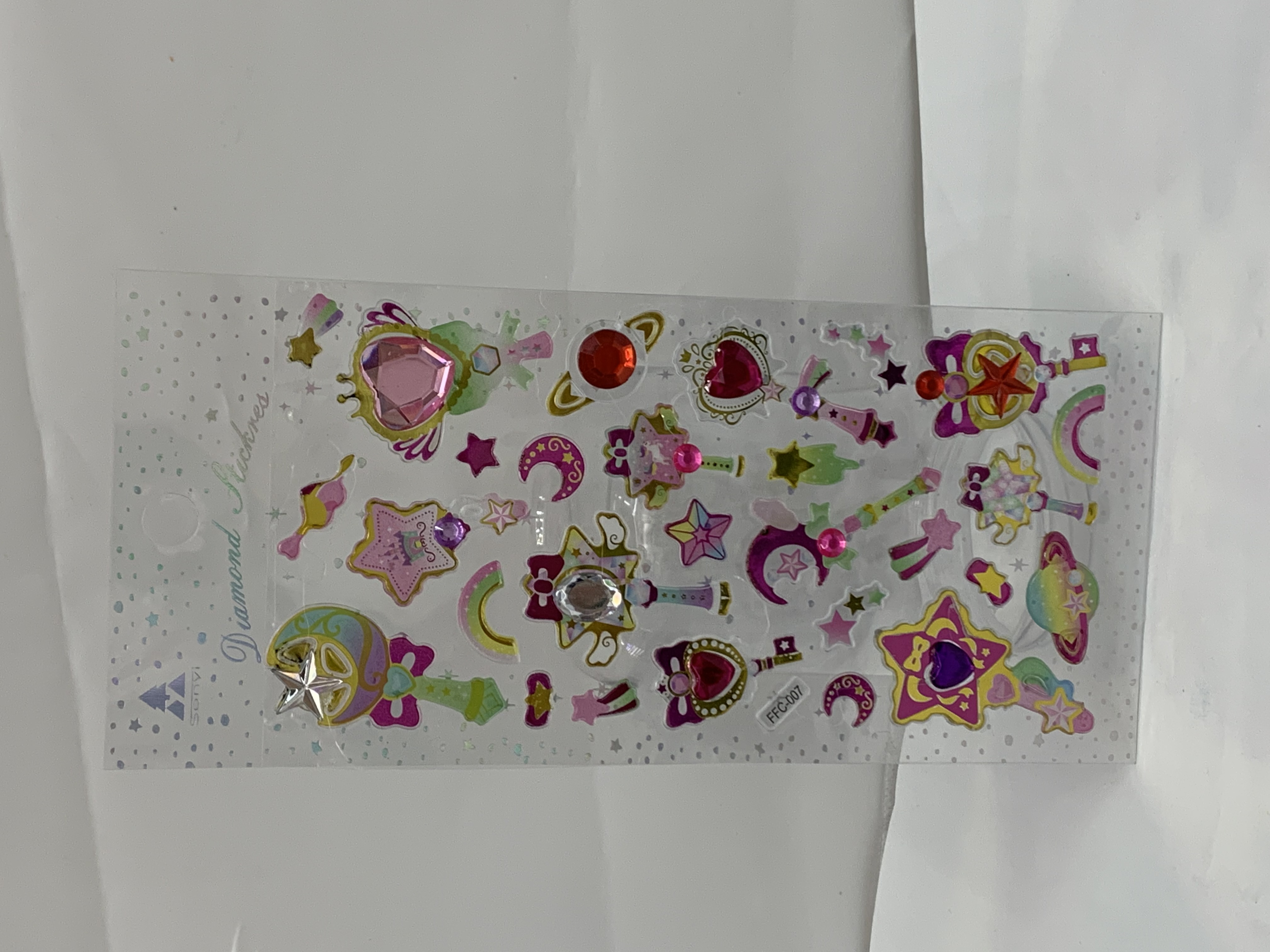 厂家直销亚克力贴纸爱心贴纸儿童卡通贴纸详情图20