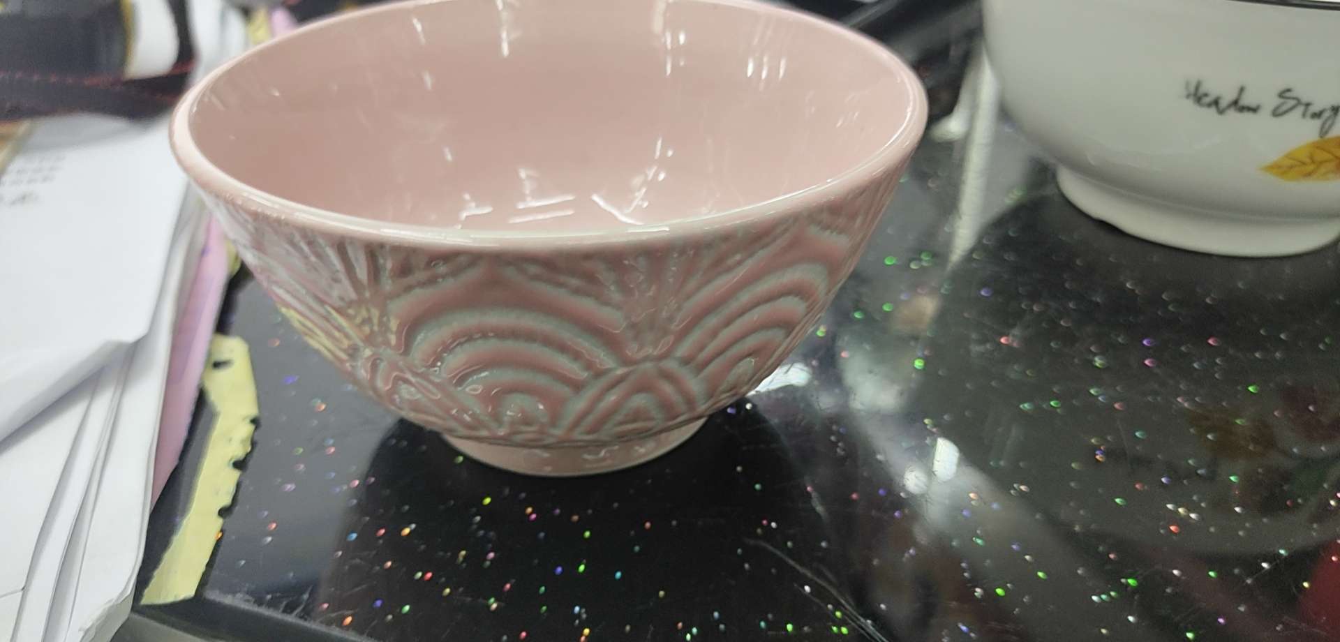 Ceramic bowls, plates and cups detail image 13