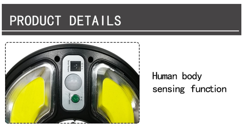 跨境壁灯led户外太阳能壁灯阳台创意壁灯户外门口灯人体感应壁灯详情图6