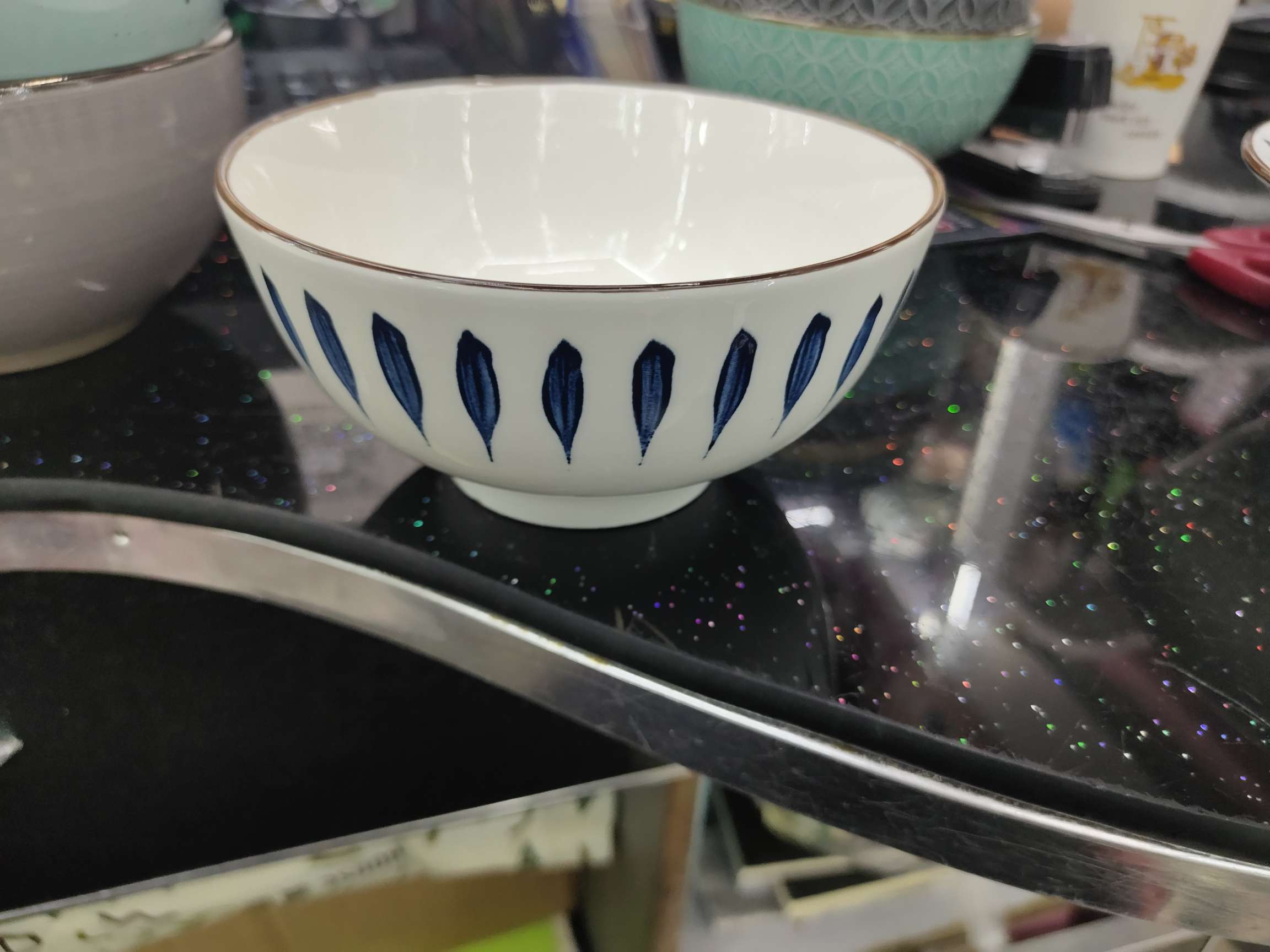 Ceramic bowls, plates and cups detail image 9